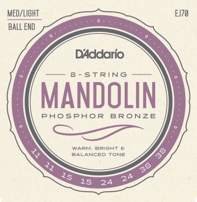 DADDARIO  Ej70 Jeu De Cordes Pour Mandoline
