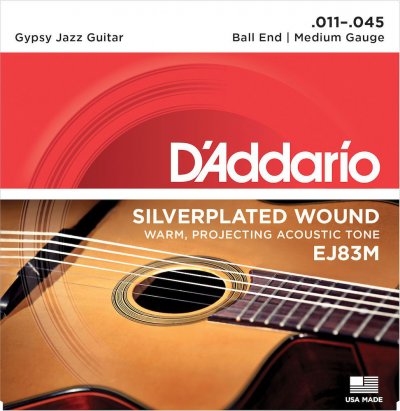 D ADDARIO AND CO Daddario Ej83m Jeu De Cordes Pour Guitare Gypsy Style Django