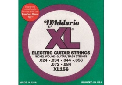 D ADDARIO AND CO Daddario Exl156 Jeu De Cordes Pour Basse &Eacute;lectrique/ Guitare Baryton