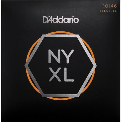 D ADDARIO AND CO Daddario Nyxl1046 Nickel Wound Regular Light 10-46 Jeu De Cordes