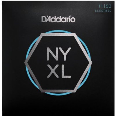 DADDARIO  Nyxl1152 Nickel Wound Medium Top Heavy Bottom 11-52