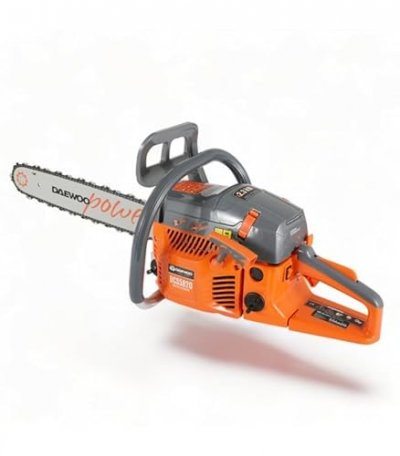 DAEWOO  - Tron&ccedil;onneuse thermique professionnelle 54,6cc 3,3cv guide 50 cm anti vibration DCS5820