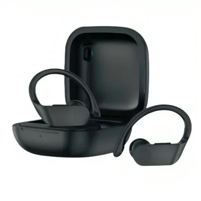 DAEWOO  TWS Sport DW2012 Casque sans fil de sport avec &eacute;tui de chargement en noir