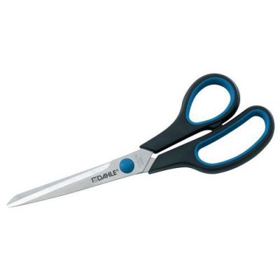 DAHLE  Ciseaux Comfort-Grip 20cm - Pointus - Caoutchout&eacute;s