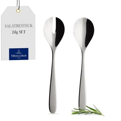 VILLEROY & BOCH Daily Line Couvert &agrave; salade, 2pces Gris 