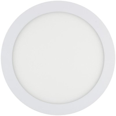LEDKIA Dalle LED 18W Ronde Extra-Plate Coupe &Oslash; 205 mm 3000K Blanc chaud