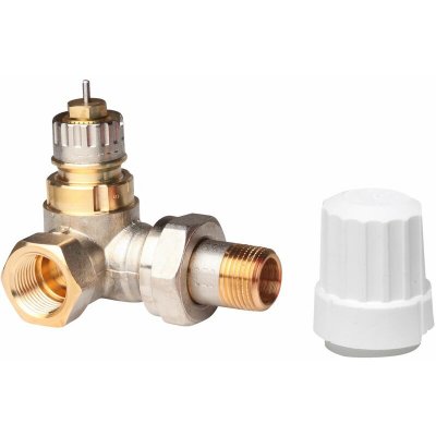 DANFOSS  - Corps angle gauche r&eacute;glable thermostatique ra-in 10 - 3/8