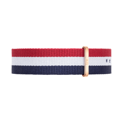 DANIEL WELLINGTON  DW Bracelet Classic Cambridge 20mm Or rose