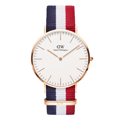 DANIEL WELLINGTON  DW Montre Classic Cambridge 40mm Or rose