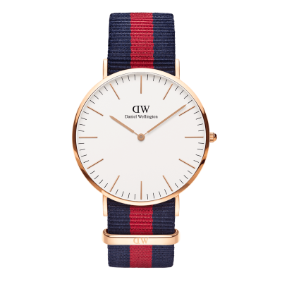 DANIEL WELLINGTON  DW Montre Classic Oxford 40mm Or rose