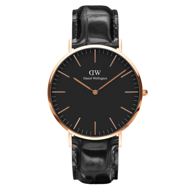 DANIEL WELLINGTON  DW Montre Classic Reading 40mm Or rose
