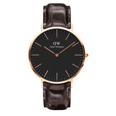 DANIEL WELLINGTON  DW Montre Classic York 40mm Or rose