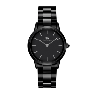 DANIEL WELLINGTON  DW Montre Iconic Link Ceramic 28mm Black