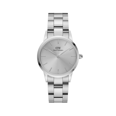 DANIEL WELLINGTON  DW Montre Iconic Link Unitone 28mm Argent