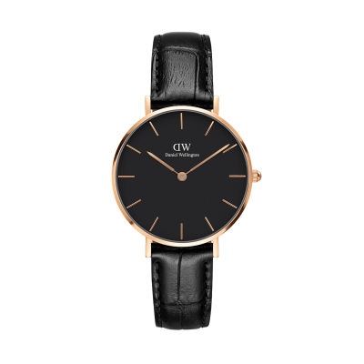 DANIEL WELLINGTON  DW Montre Petite Reading 28mm Or rose