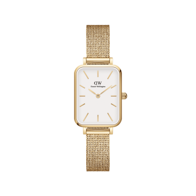 DANIEL WELLINGTON  DW Montre Quadro Pressed Evergold 20x26mm Gold