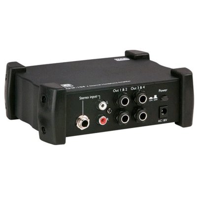 DAP -Audio AMP-104 Amplificateur pour casque, 4 canaux - Alimentations &eacute;lectrique