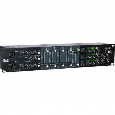 GENERIQUE DAP-Audio IMIX-7.1 Table de mixage fixe 7 canaux, 2U, 3 sorties - Installation tables de mixage