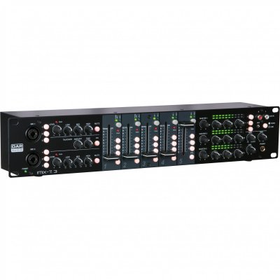 DAP AUDIO DAP-Audio IMIX-7.3 Table de mixage fixe 7 canaux, 2U, 3 zones - Installation tables de mixage