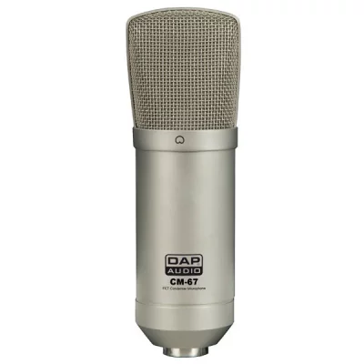 DAP AUDIO DAP CM-67 micro d'instrument de studio / de sc&egrave;ne FET &agrave; condensateur
