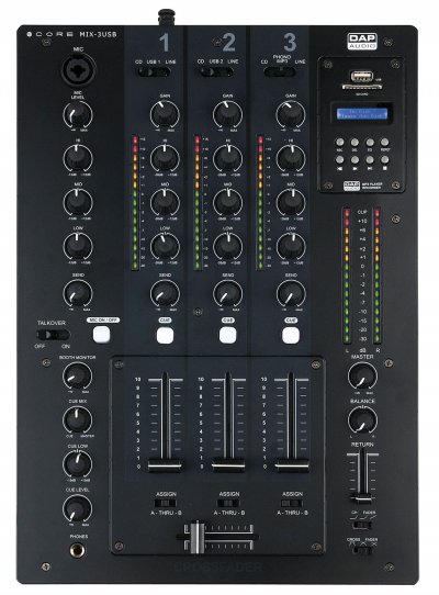 DAP AUDIO DAP CORE Mix-3 USB table de mixage DJ
