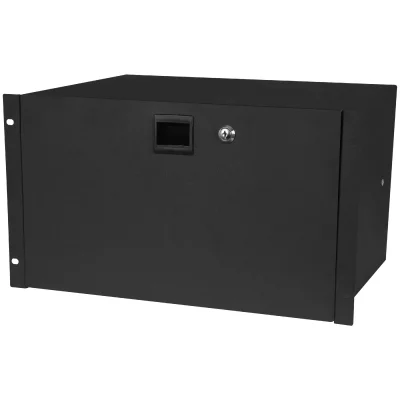 DAP  tiroir rack 19 pouces 6 U avec serrure 
