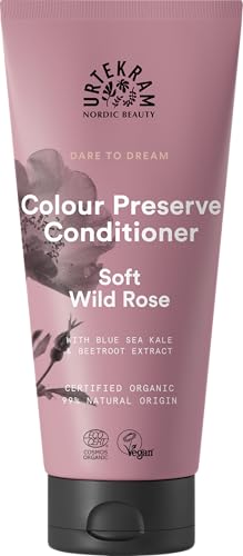 URTEKRAM Dare to Dream, Apr&egrave;s-Shampooing D&eacute;licat &agrave; la Rose Sauvage, Biologique