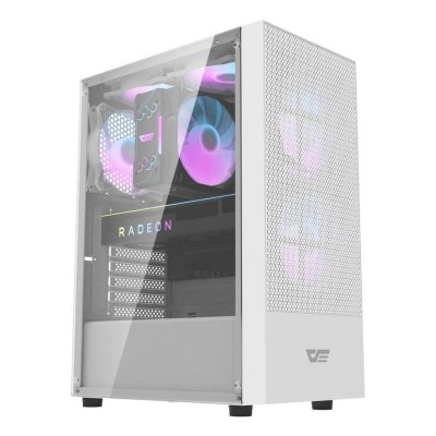 DARKFLASH  A290 Computer Case + 3 Fans (white)