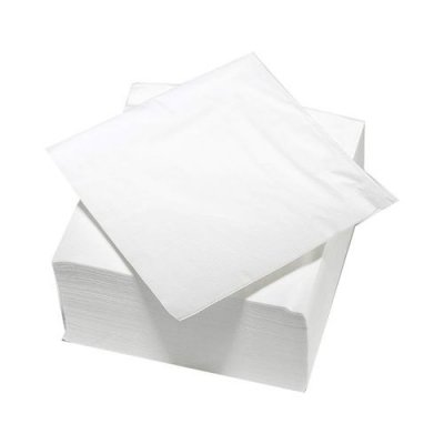 GéNéRIQUE DART FRANCE 100 Serviettes 30 X 30 1 Pli Blanc - Lot de 10