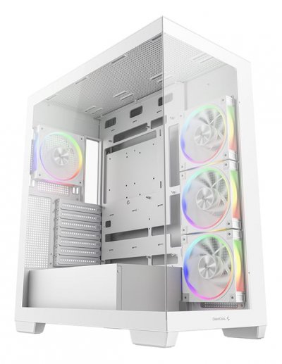 DEEPCOOL Datoru korpuss  CG580 4F V2 White (R-CG580-WHADA4-G-2)