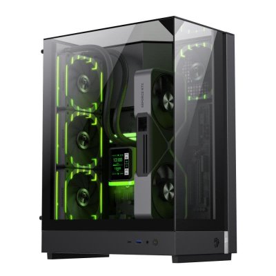 GAMEMAX Datoru korpuss  T20 Midi-Tower Black (9101-1000R0001)