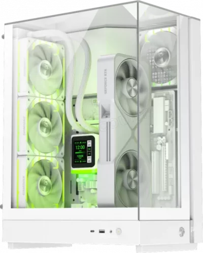 GAMEMAX Datoru korpuss  T20 Mini-Tower White (9101-1000R0002)