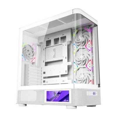 XYZ Datoru korpuss  Quantum Pro Mid&acute;Tower White (X-CS-QUANTUMPRO-W)