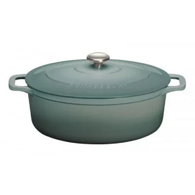 CHASSEUR Daubi&egrave;re en fonte &eacute;maill&eacute;e 29cm bleu quartz  - puc472925