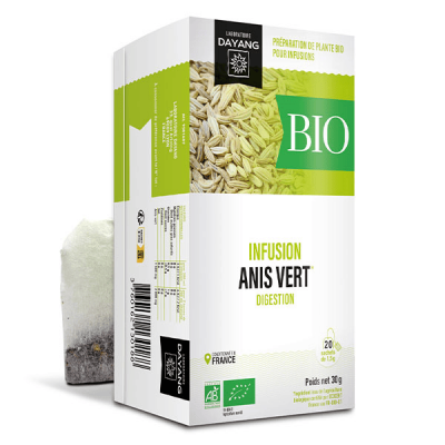 DAYANG  Infusion Anis Vert Bio 20 sachets