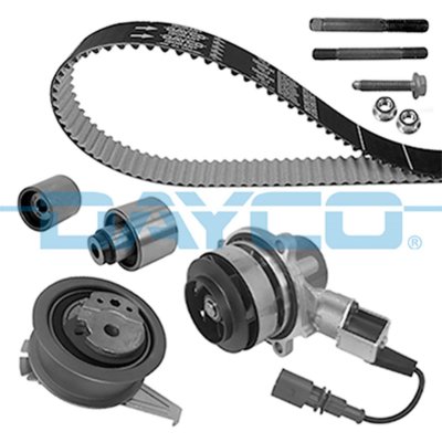 DAYCO  Pompe &agrave; eau + kit de courroie de distribution KTBWP8841