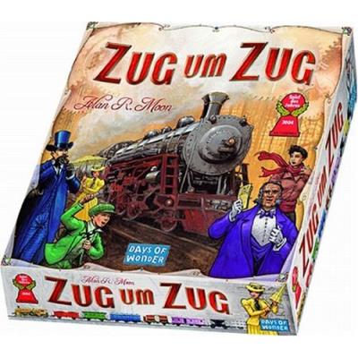 ASMODEE Days of Wonder - Jeux de Plateau Allemand - Zug um Zug