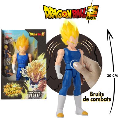 BANDAI DB Figurine g&eacute;ante Limit Breaker SPARKING Super Saiyan 2 Vegeta
