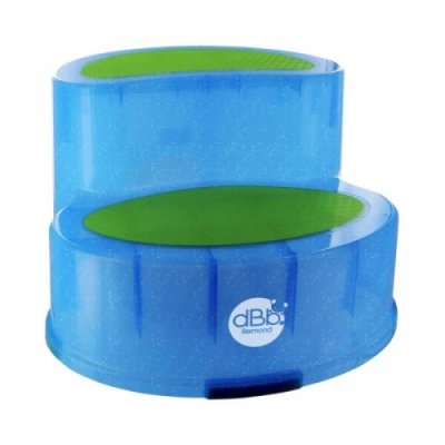 DBB REMOND  Marchepied - Bleu paillett&eacute; translucide 