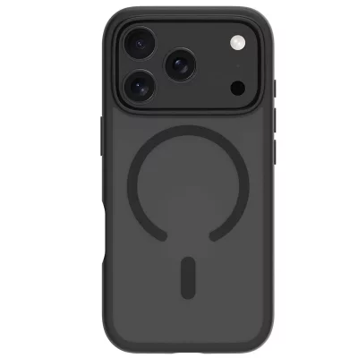 DBRAMANTE1928  Coque MagSafe pour iPhone 17 Pro Grenen Antichoc Certifi&eacute; GRS Noir