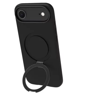 DBRAMANTE1928  Coque MagSafe pour iPhone Air Roskilde Kickstand avec Anneau Support Noir