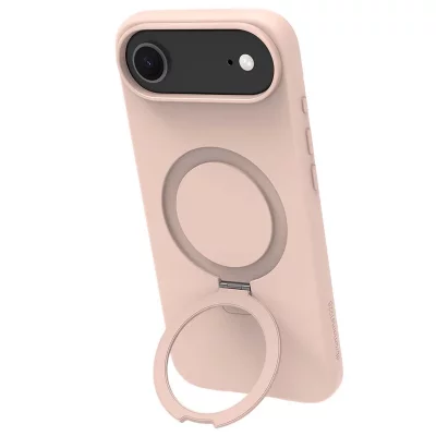 DBRAMANTE1928  Coque MagSafe pour iPhone Air Roskilde Kickstand avec Anneau Support Rose