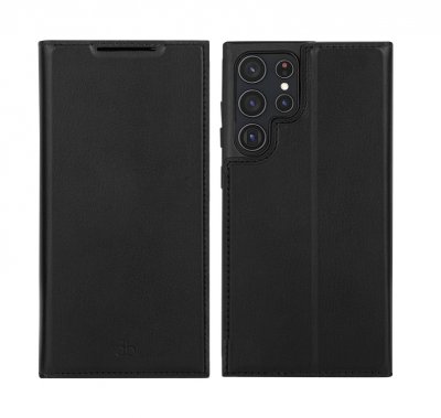 DBRAMANTE1928  Coque Portefeuille Oslo Samsung Galaxy S22 Ultra - Noir