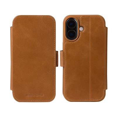 DBRAMANTE1928  &Eacute;tui pour iPhone 17 en Slim Cuir Copenhagen avec Porte-Cartes Marron