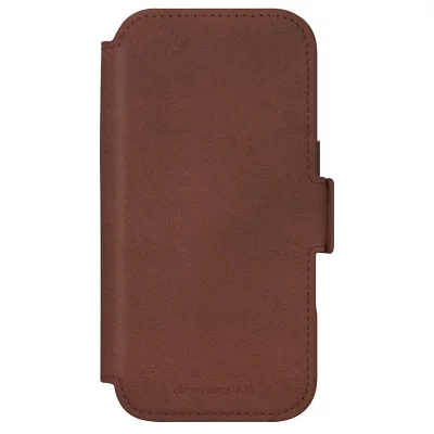 DBRAMANTE1928  &Eacute;tui pour iPhone 17 Marron fonc&eacute;