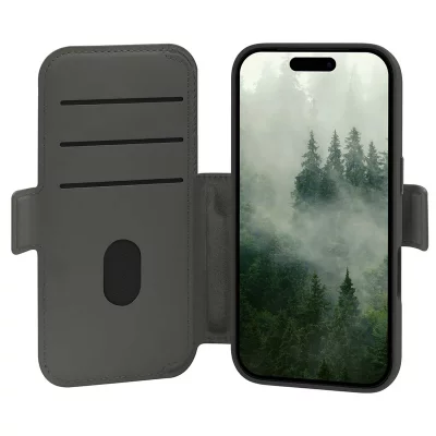 DBRAMANTE1928  &Eacute;tui pour iPhone 17 Pro Vert for&ecirc;t