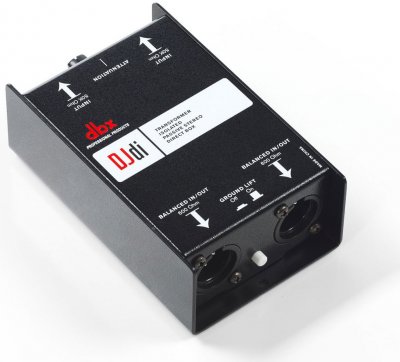 DBX  DJDI bo&icirc;te de direct passive 2 canaux