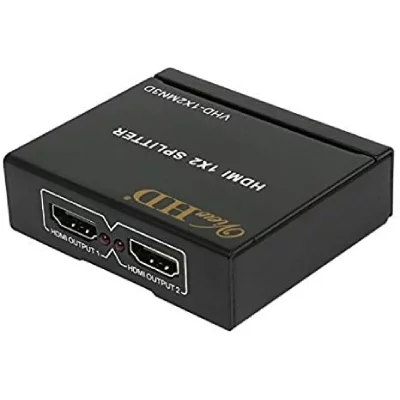 DCU TECNOLOGIC BRAND dcu - accessories hdmi mini splitter 1x2 noir 