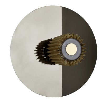 DCWEDITIONS DCW&eacute;ditions Applique IN THE SUN  - Argent&eacute;/gold - &Oslash; 38