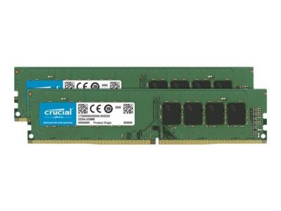 MICRON TECHNOLOGY Ddr4 32 go (2 x 16 go) 2666 mhz cl19 dual rank x8
